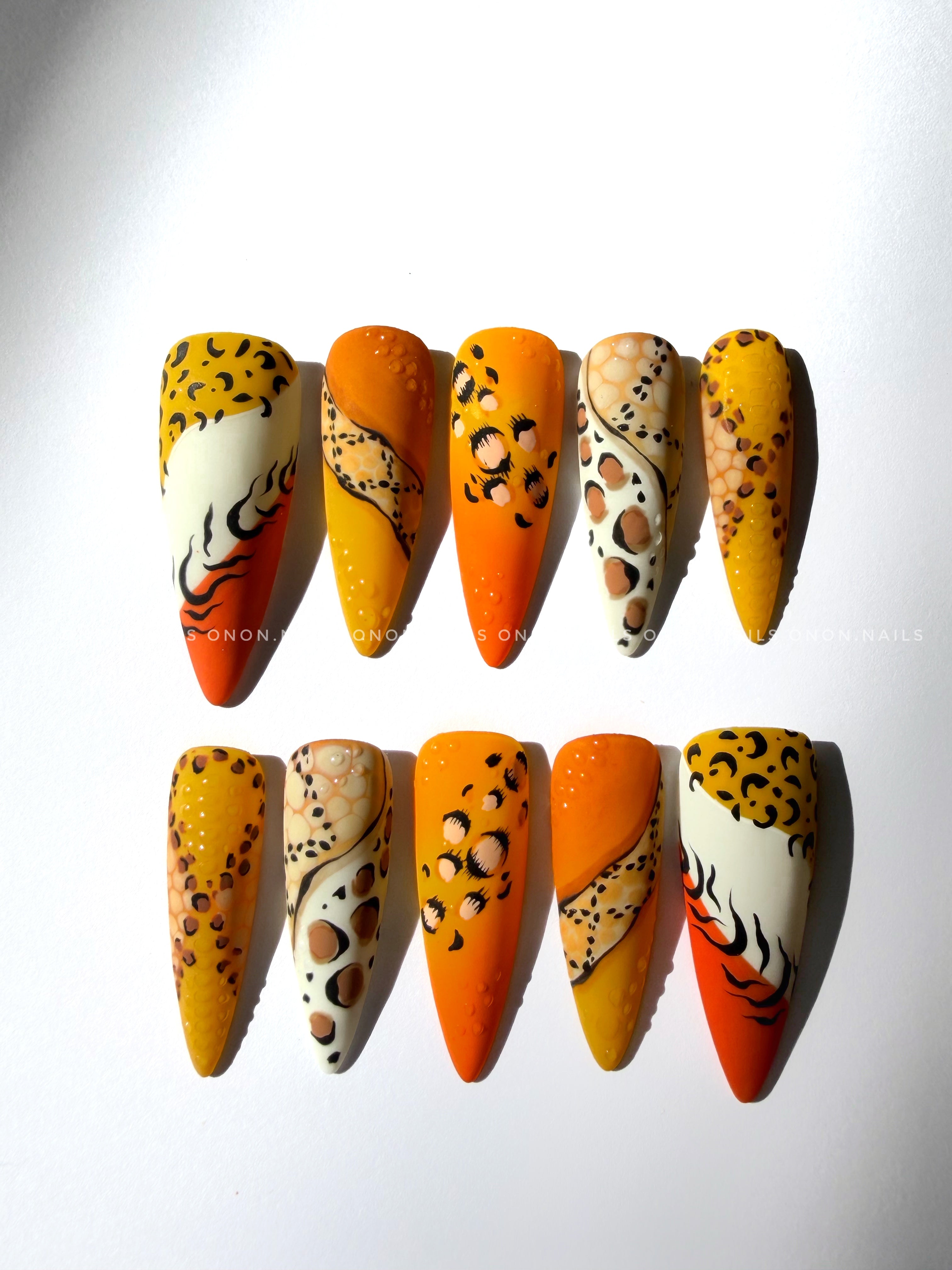 Flame Leopard