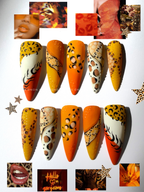 Flame Leopard